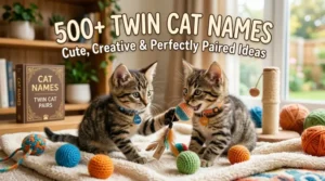 Twin Cat Names: Cute, Creative & Perfectly Paired Ideas