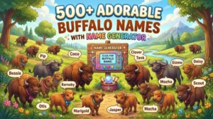 Adorable Buffalo Names With Name Generator