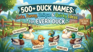 Duck Names: Cute, Funny, Unique & Quirky Ideas for Every Duck
