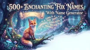 fox names with name generator
