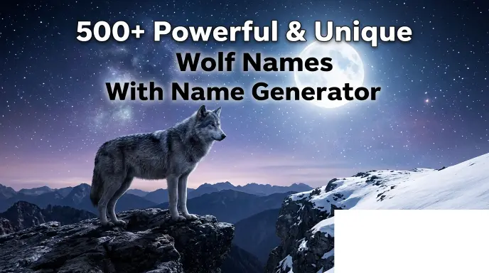powerful unique wolf names