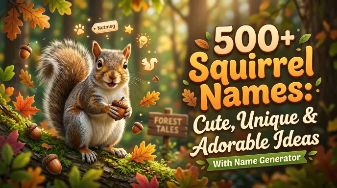 Squirrel Names: Cute, Unique & Adorable Ideas With Name Generator
