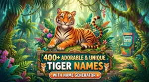 tiger names with name generator