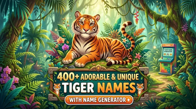 tiger names with name generator
