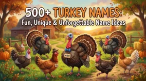 Turkey Names: Fun, Unique & Unforgettable Name Ideas