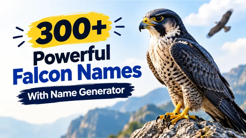 Powerful Falcon Names With Name Generator