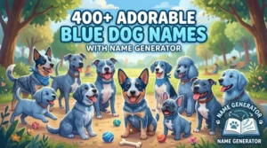 Adorable Blue Dog Names With Name Generator