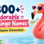 Adorable Flamingo Names With Name Generator