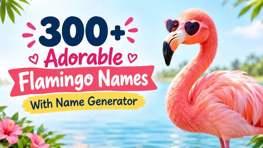 Adorable Flamingo Names With Name Generator