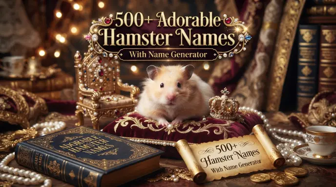 Adorable Hamster Names With Name Generator