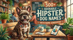 Adorable Hipster Dog Names With Name Generator
