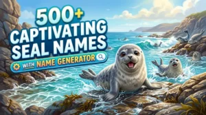 Captivating Seal Names With Name Generator