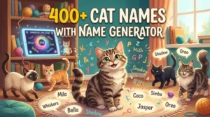 Cat Names With Name Generator