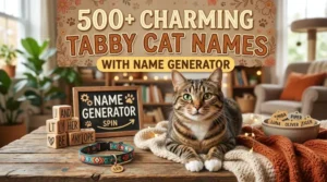 Charming Tabby Cat Names With Name Generator