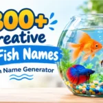 Creative Pet Fish Names With Name Generator