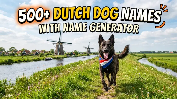Dutch Dog Names With Name Generator
