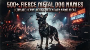 Fierce Metal Dog Names: Ultimate Heavy, Rock & Legendary Name Ideas