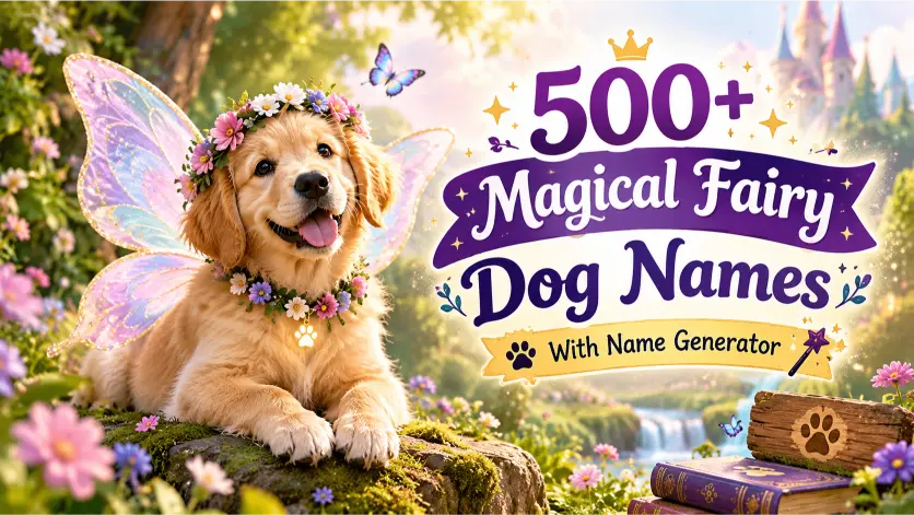 Magical Fairy Dog Names With Name Generator