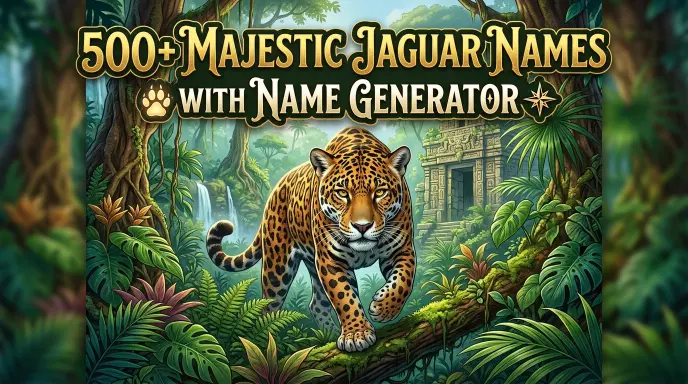 Majestic Jaguar Names With Name Generator