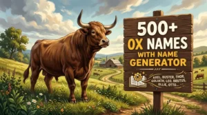 Ox Names With Name Generator