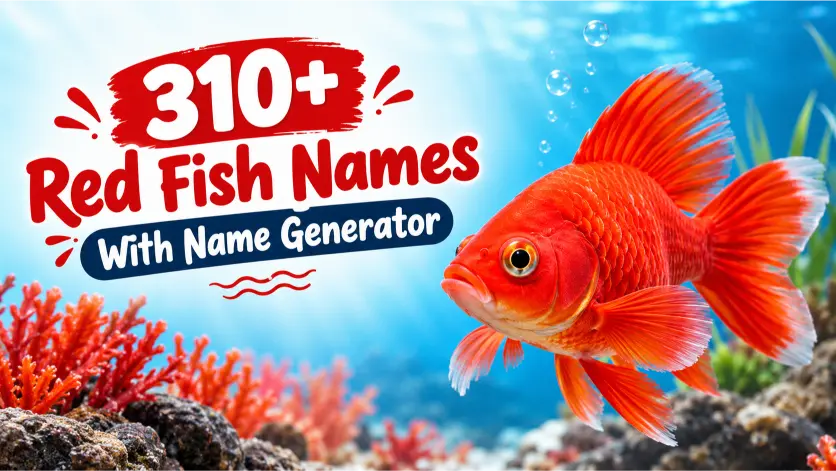 Red Fish Names With Name Generator