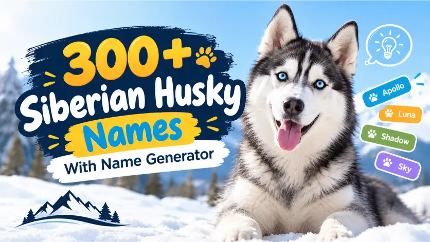 Siberian Husky Names With Name Generator
