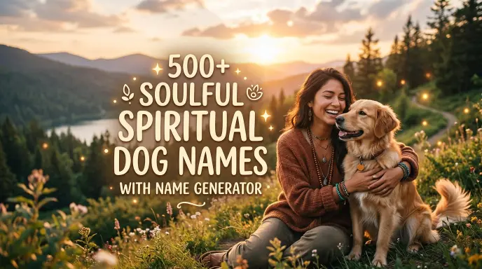 Soulful Spiritual Dog Names With Name Generator