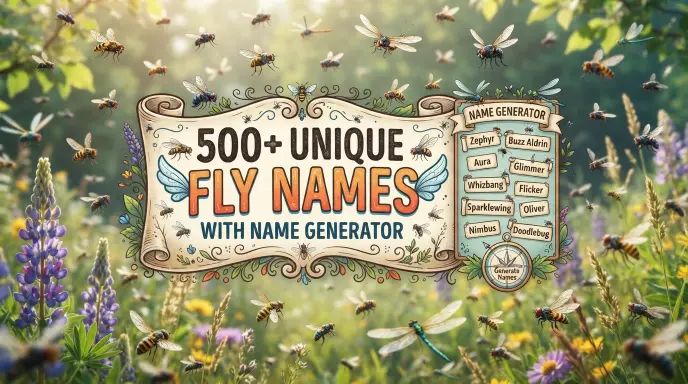 Unique Fly Names With Name Generator